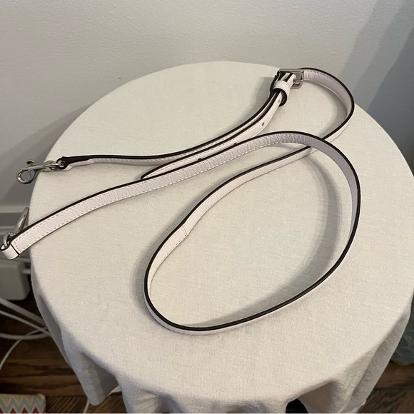 COACH Bleecker Mini Striped PRESTON Coated Canvas Satchel - Picture 6 of 11